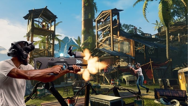 The island in Far Cry VR